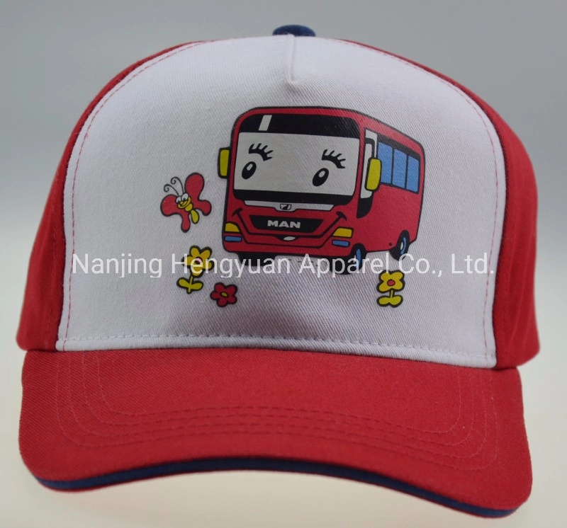 BSCI 5 Panles Printed Baseball Cap Hat