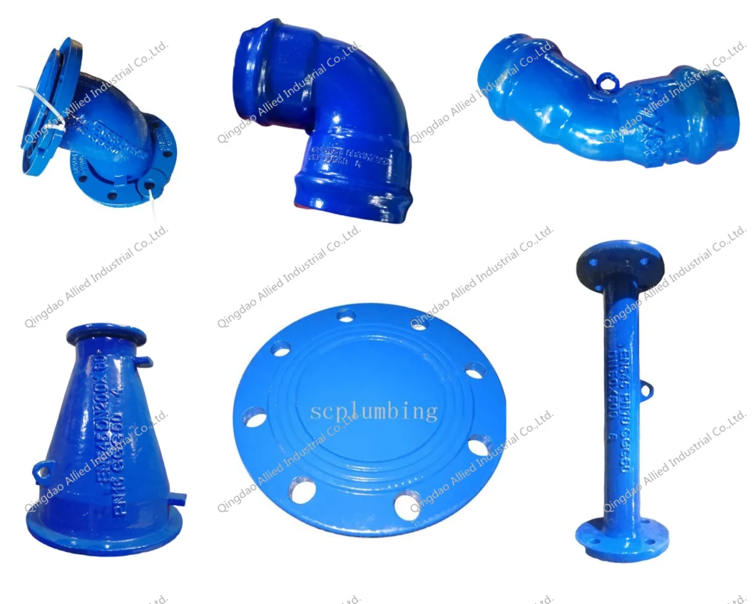 En545 ISO2531 En598 Ductile Iron Pipe Fitting Concentric Reducer for PVC Pipe or Ductile Iron Pipe