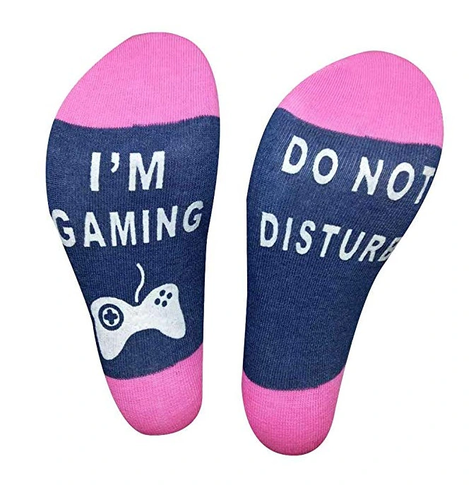 Funny Socks Great Novelty Gift Christmas Santa Gamers Gift Socks