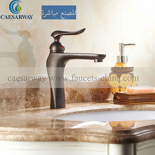 New Antique Color Brass Basin Tap Faucet with Acs Approved for Bathroom