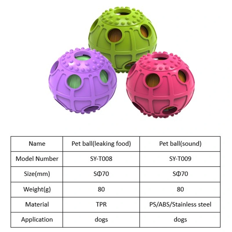 Dog Ball Leaking Food Ball Dog Toys Dog Play Toy Wholesale Pet Supplies