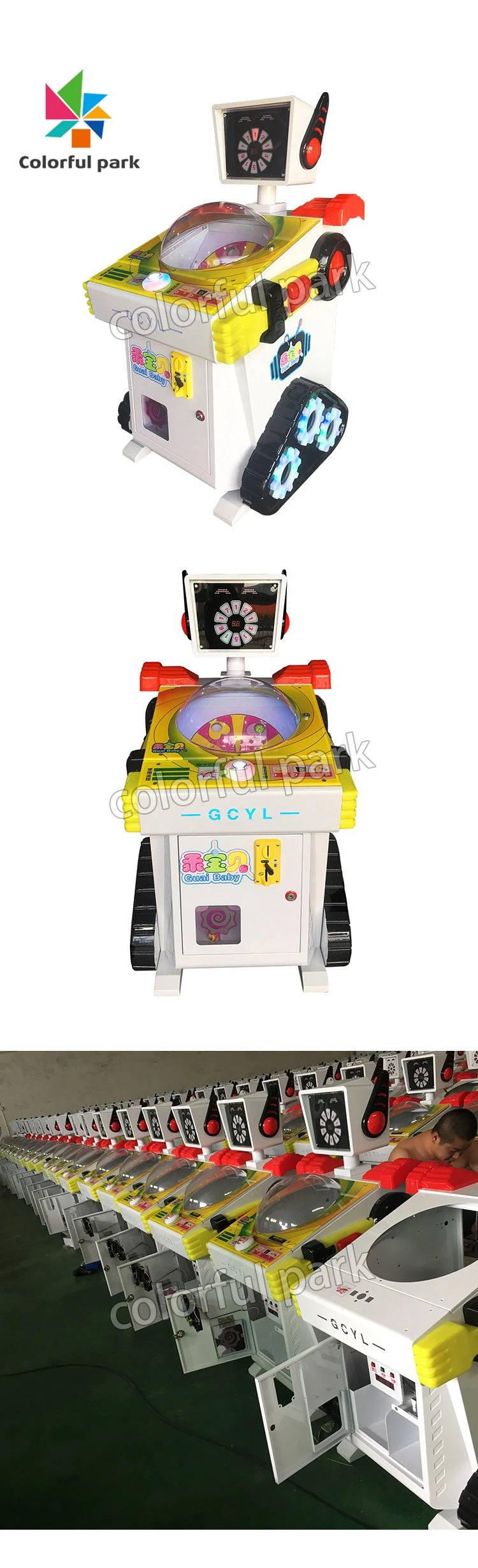 Colorful Park Maximum Tune Arcade Game Machine Catch Candy Arcade Game Machine for Shopping Mall