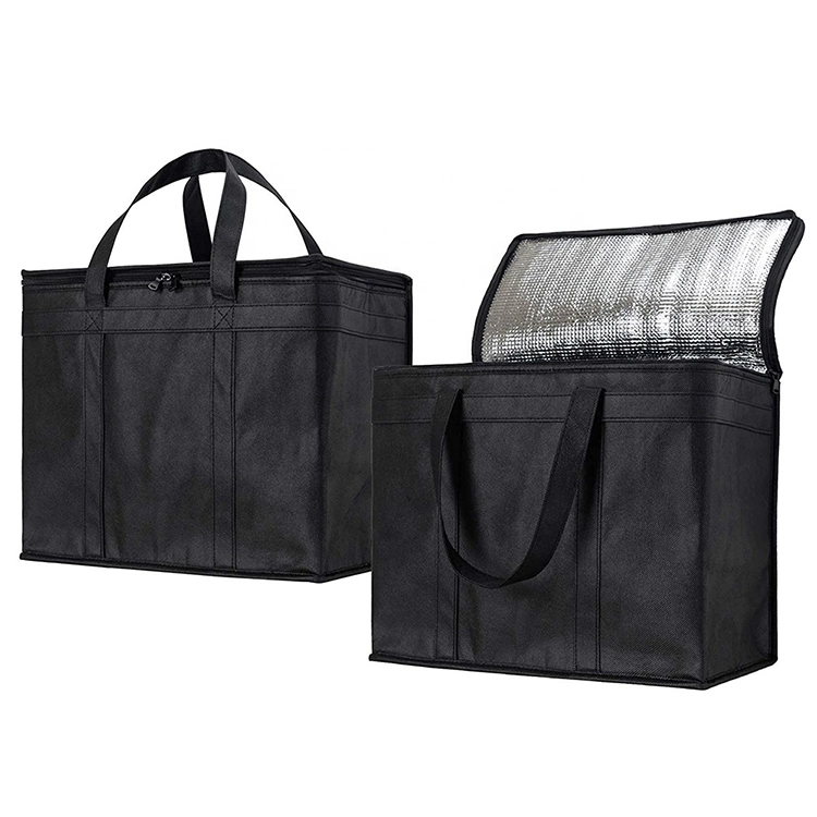 Extra Large Heavy Duty Custom Lunch Cooler Tote Bag, Food Delivery Bag