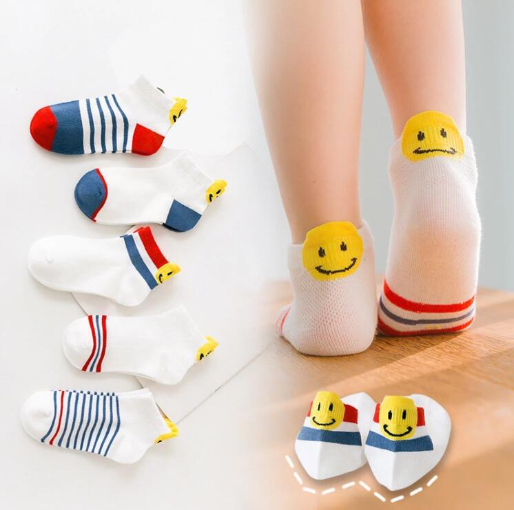 Summer Multiply Cartoon Tube Cute Cotton Animal Kids Socks