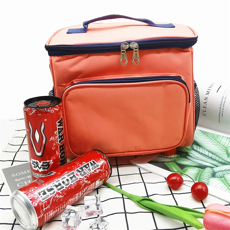 Bento Insulated Lunch Bag out Refrigerated Portable Camping Shoulder Picnic Bag
