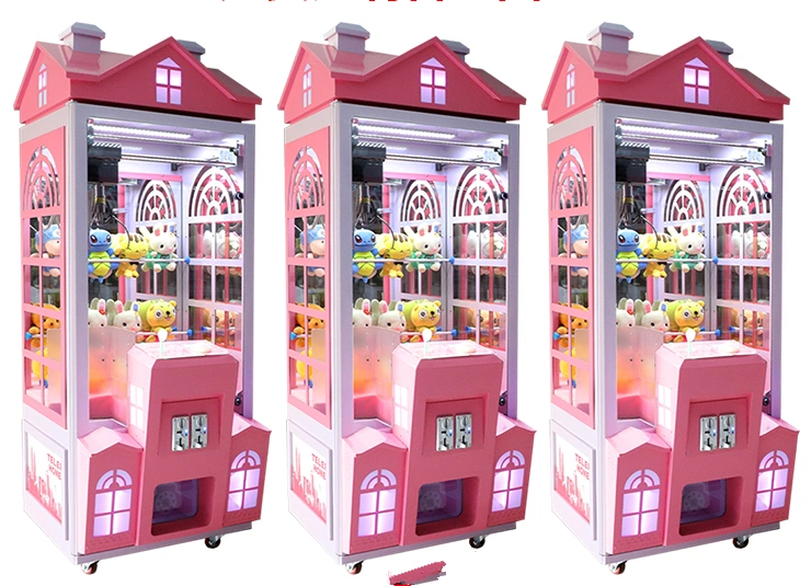 Prize Redemption Amusement Arcade Clip Small Doll Claw Crane Machine