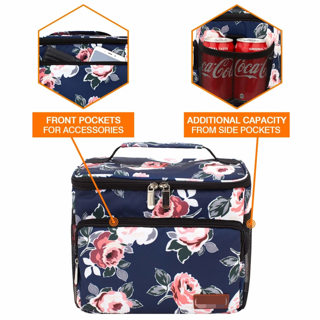 Reusable Leakproof Insulated Cooler Lunch Bag