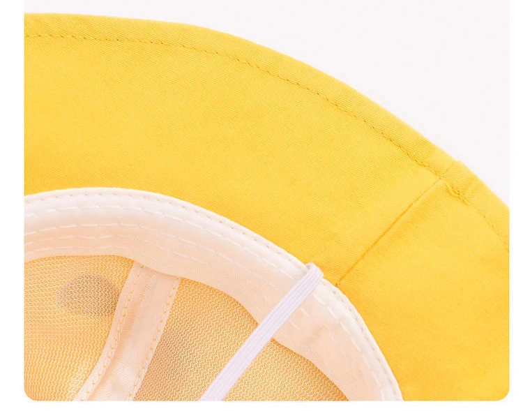 New Fisherman Hat Protective Kids Hats Face Shield Baby Bucket Hats
