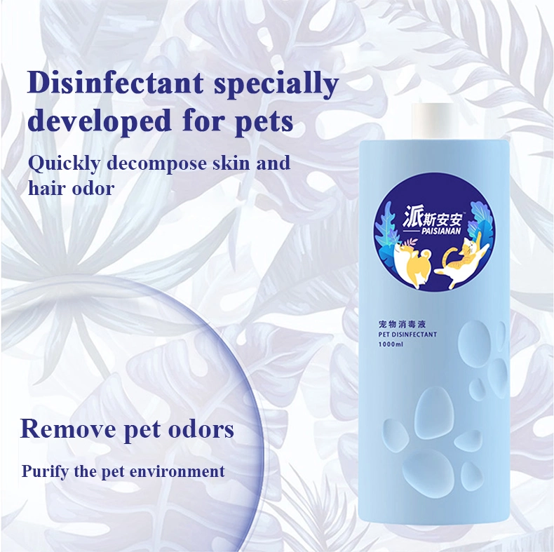 Best Quality Non-Toxic Organic Pet Disinfectant Non-Alcoholic Natural Deodorant Use for Kennel Pet Toy