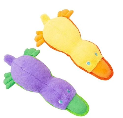 Stuffed Dog Toys Squeaking Duck Plush Dog Toy