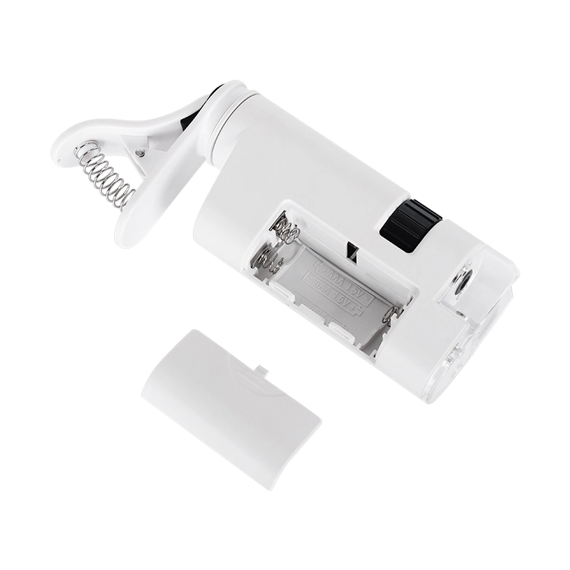 80X-120X Telephone Zoom Mini Pocket Microscope with LED Light (BM-MG8078)