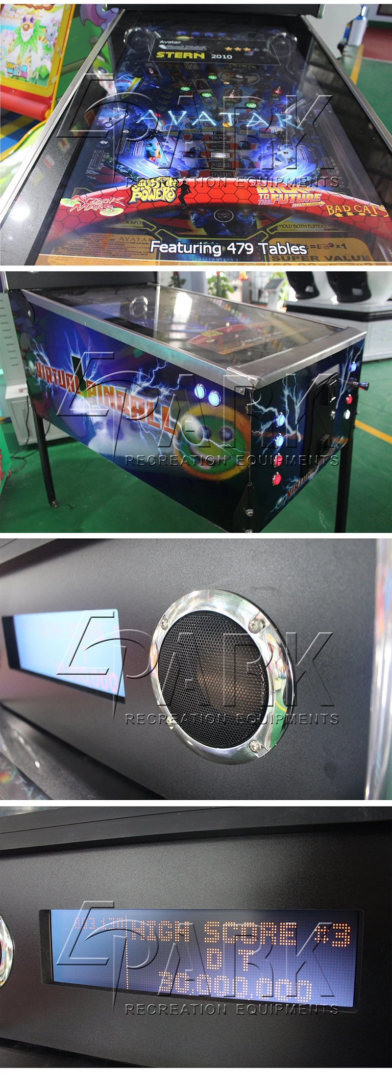 High -Profit 42 Inch LED Adult Pinball Table Arcade Game Machine Multi Games Video Game Machine