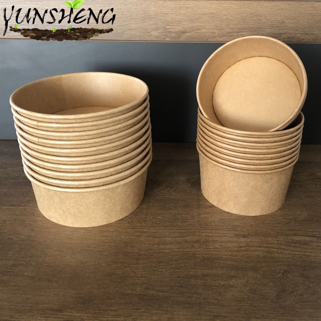 Stackable Food Storage Containers Paper Food Container Disposable Lunch Packing Containers