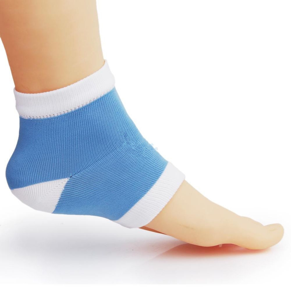 Foot SPA Socks Multi Color Moisturizing Gel Heel Socks
