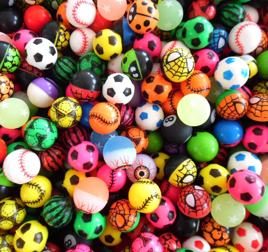 Jumping Ball, Rubber Ball, Stress Ball, Vending Toys, Bounce Ball, Children Toy