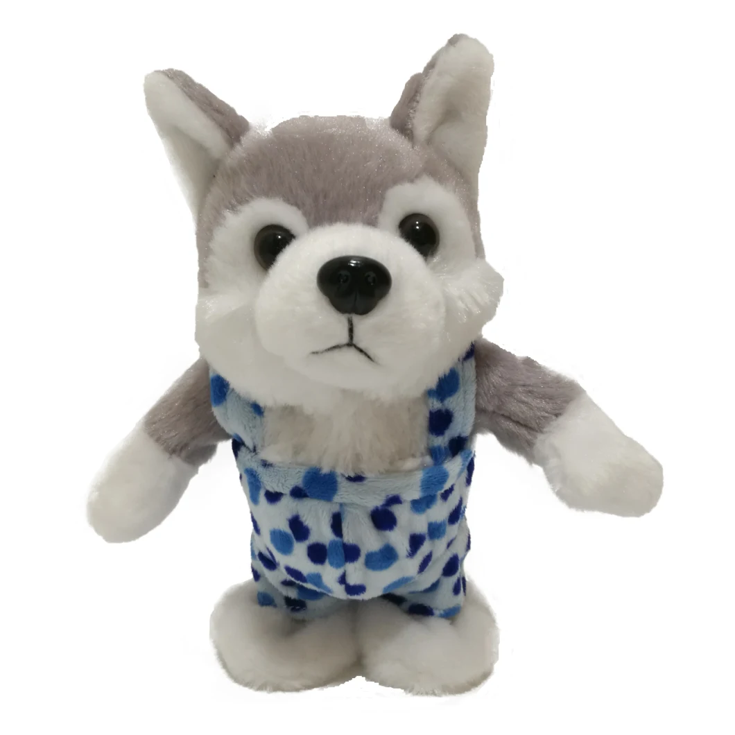 Walking and Barking Plush Dog Toy Cute Stuffed Dog