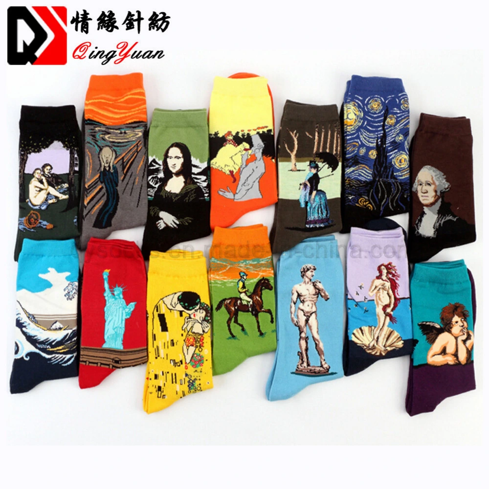 Van Gogh Starry Night Renaissance Art Oil Painting Socks Unisex Funny Novelty Socks