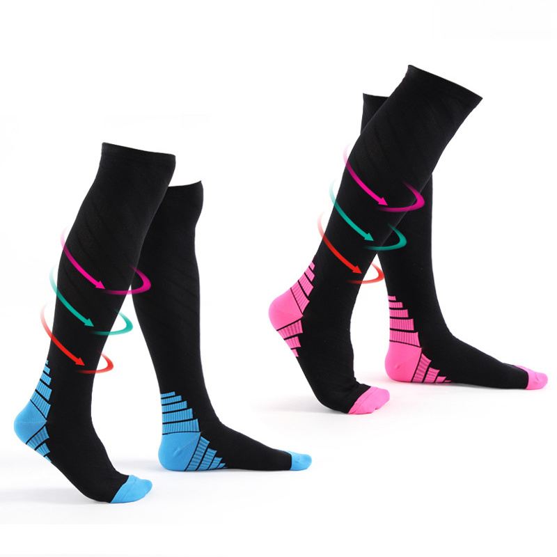 Sporty Nylon Custom Basketball Cycling Elite Socks Compression Socks