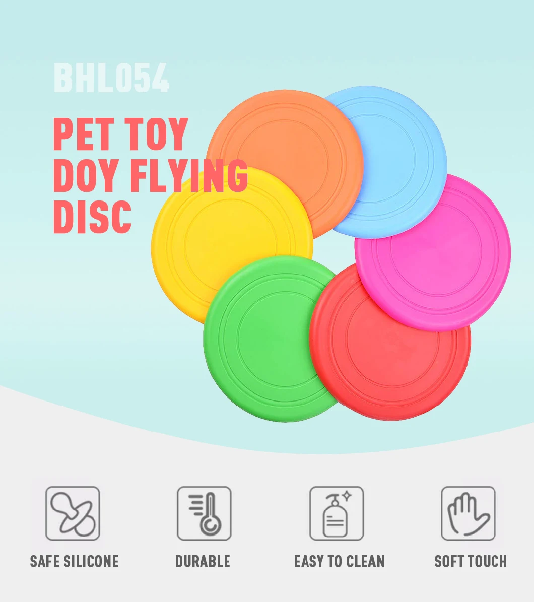 Fashion Pet Puzzle Toy with Multicolor Flying Discs Training Dog Pet Toy Wholesale