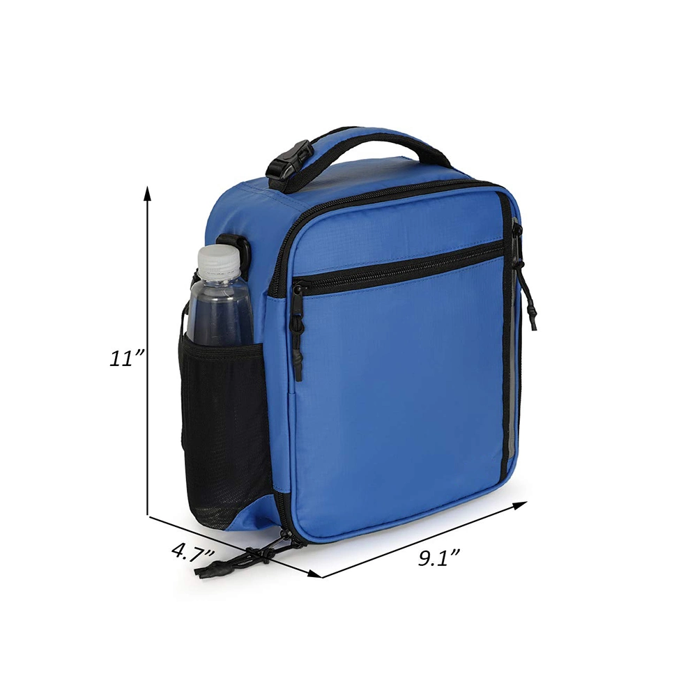 Lunch Bag Insulated Lunch Box Lunch Organizer Cooler Bag for School Work Women Zip Closure Travel Lunch Tote with Shoulder Strap