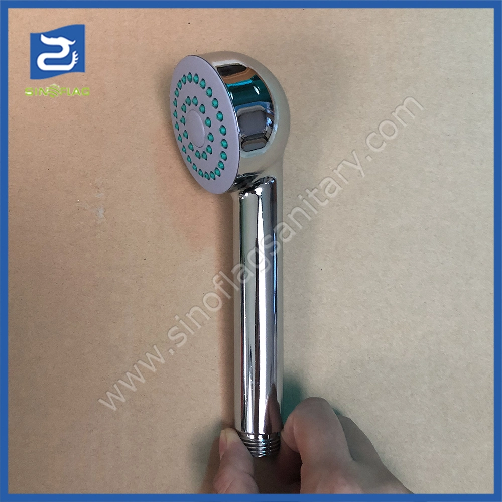 China Cheap ABS Chromed Plastic Single Spray Hand Shower