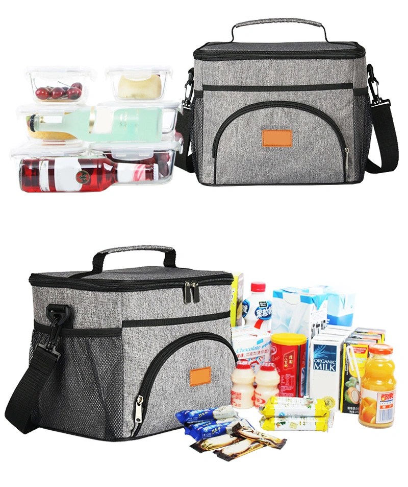 Waterproof Oxford Fabric Lunch Box Insulated Lunch Cooler Bag