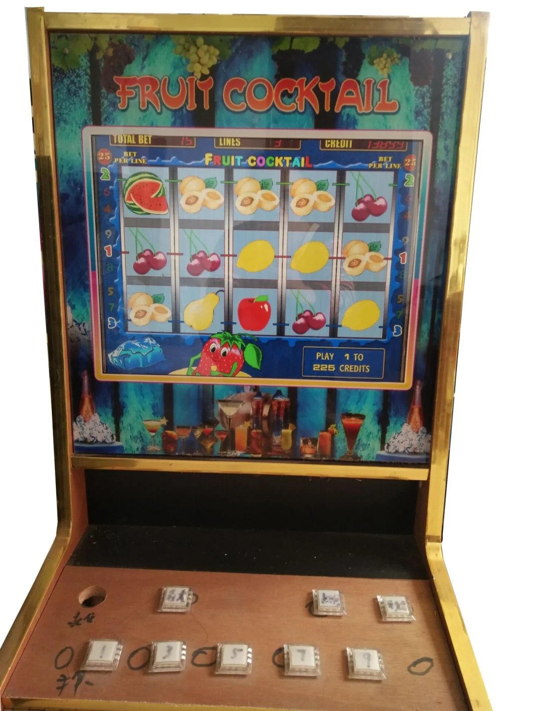 Africa Popular Table Top Slot Game Machine / Coin Operated Game Machine