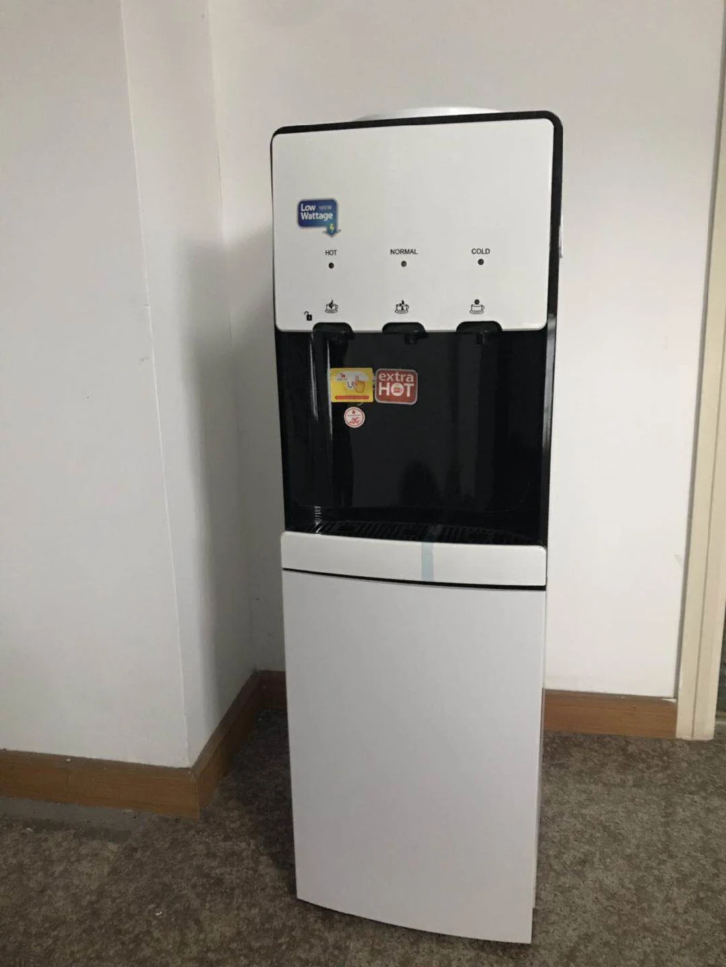 Hot and Cold and Normal Water Dispenser with Cabinet