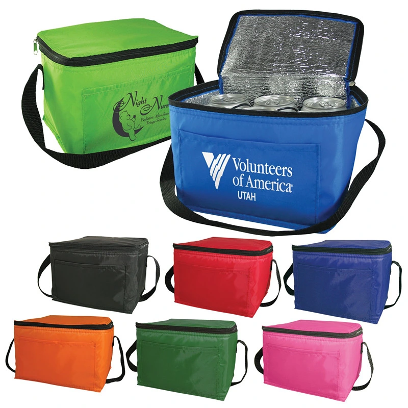 Waterproof Can Cooler Compartment Insulated Thermo Picnic Lunch Cool Bag