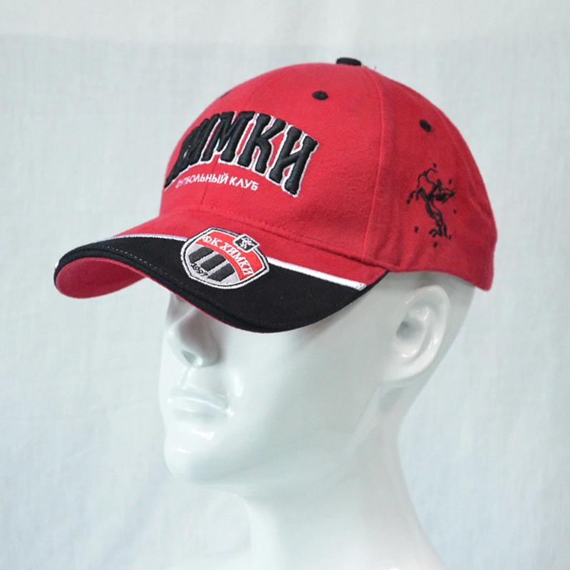 Custom Fashion Embroidery Cotton Baseball Hat Sports Racing Caps
