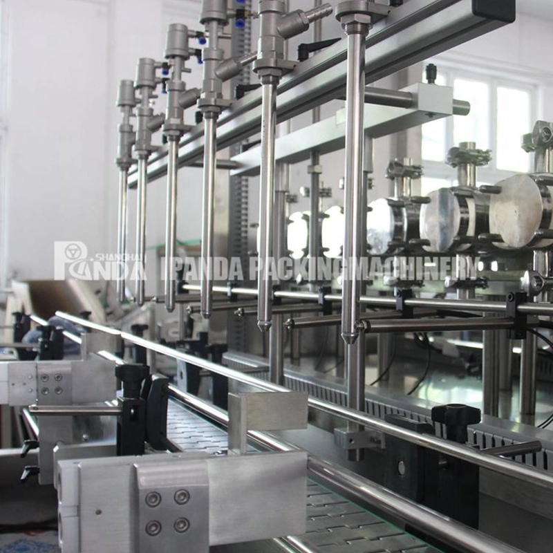 Automatic Spray Shampoo Shower Plastic Bottle Filling Capping Machine