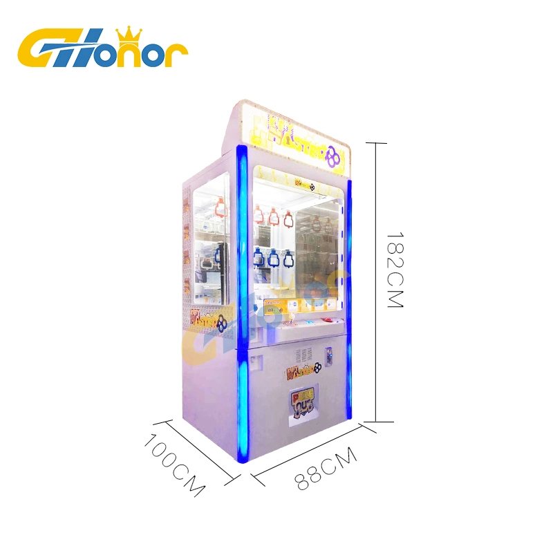 Newest Arcade Gift Vending Game Machine Key Master Coin Operated Toy Claw Crane Machine Arcade Prize Vending Game Machine Arcade Machine for Shopping Mall