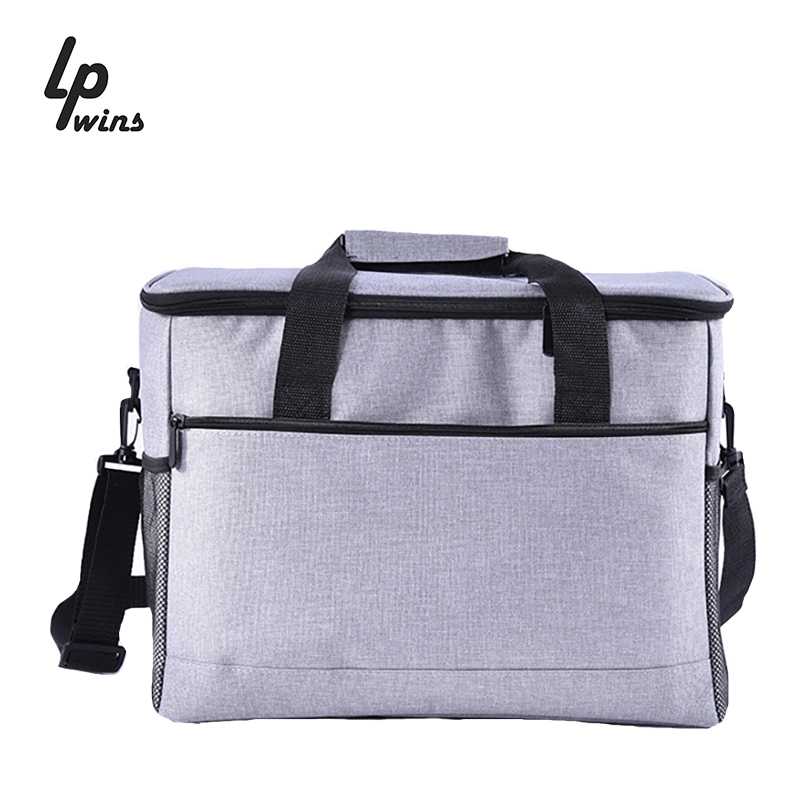 New Fashion Portable Oxford Fabric Double Deck Adult Lunch Bag Thermal Picnic Cooler Bag