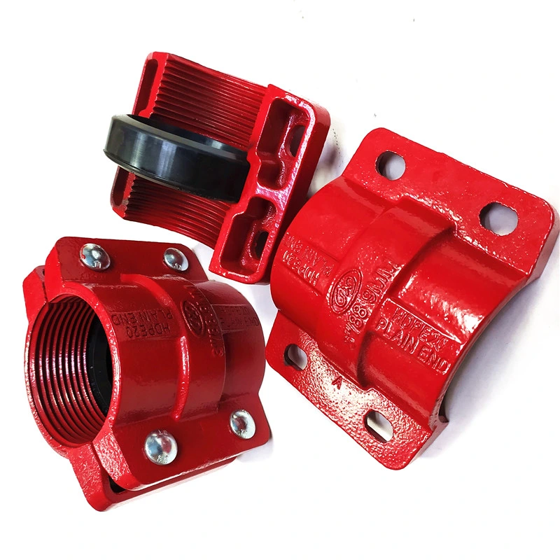 Ductile Iron Pipe Fitting Threaded Connection 995 Couplings for HDPE Pipes