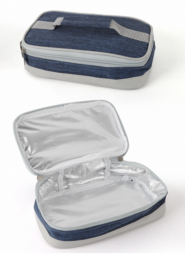 Custom Eco-Friendly Waterproof Feature Reusable Felt Insulated Lunch Bag Cooler Bag