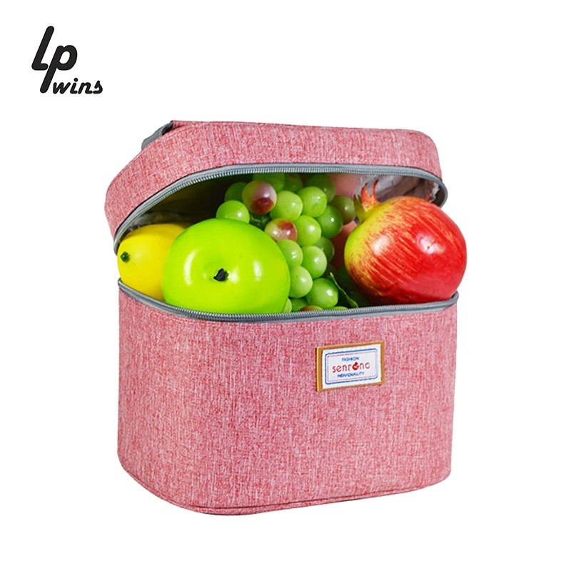 Outdoor Camping BBQ Beach Party Travel Picnic for Food Insulated Lunch Tote Cooler Bag