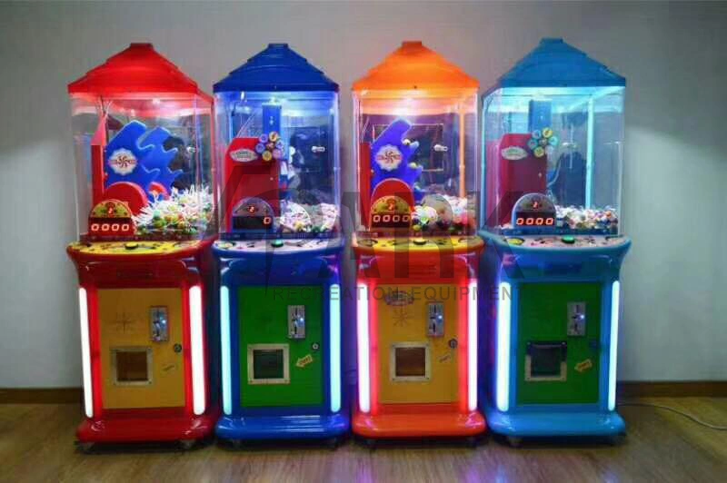 Lollipop Prize Game Console Kids Arcade Entertainment Game Machine for Sale