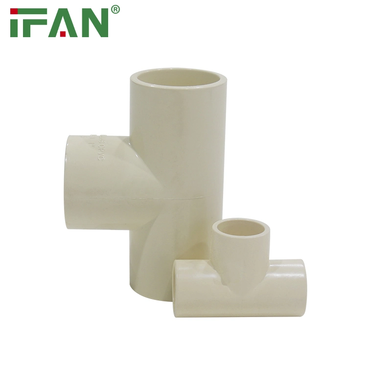 All Size Piping Fittings Plastic Pipe for Water Plumbing Reducing Tee