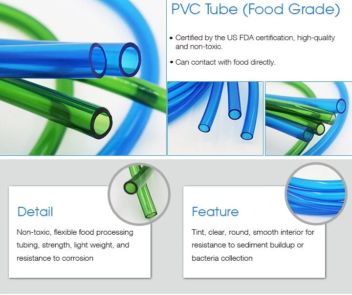 Plastic PVC Flexible Clear Transparent Level Hose Water Pipe Hose