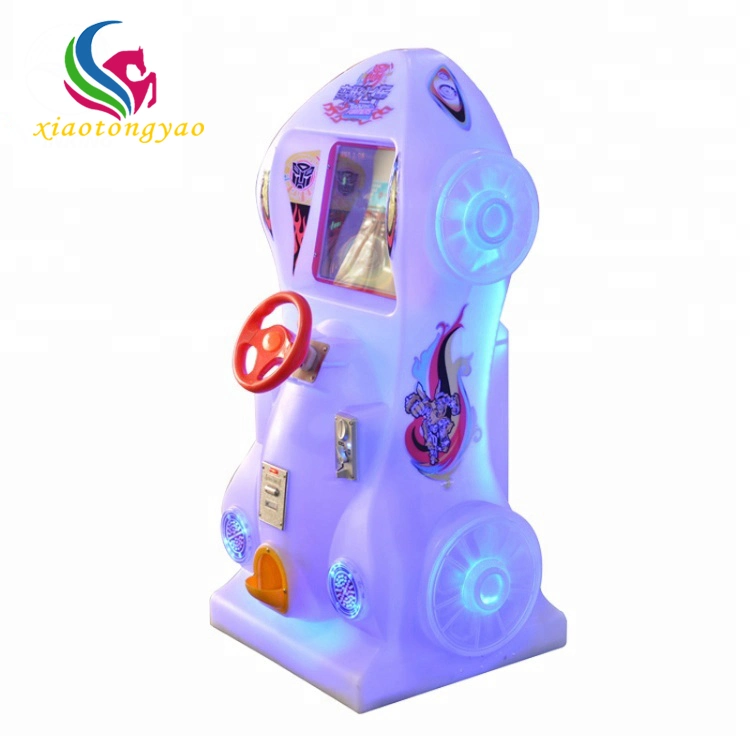 Colorful Light Transfromative Car Racing Arcade Indoor Game Machine for Amusement Park
