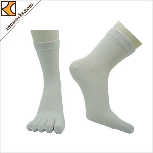 Women Cotton Toe Socks Pure Five Toe Non Slip Socks (164020SK)