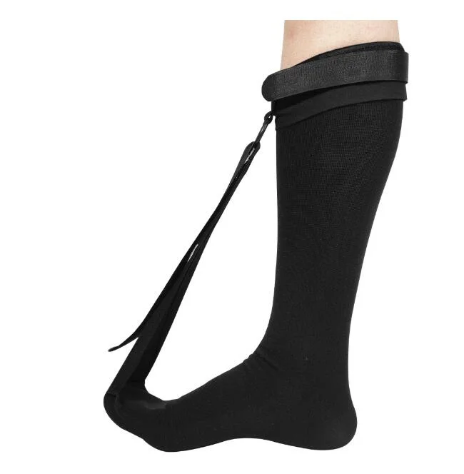 Compression Single Night Sock for Foot Drop, Plantar Fasciitis, Achilles Tendonitis