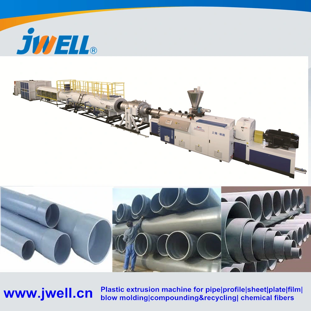 PVC Pipe Machinery for 50~200mm Construction and Irrigation Pipe