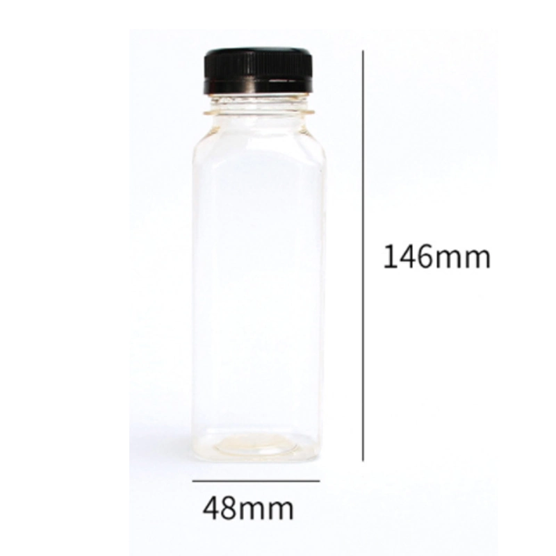 8oz Square PLA Eco-Friendly Environmentally Eco Friendly Bio-Degradable Bottle