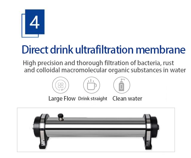 5 Stage Home UF Dispenser Sterilization Water Filter System