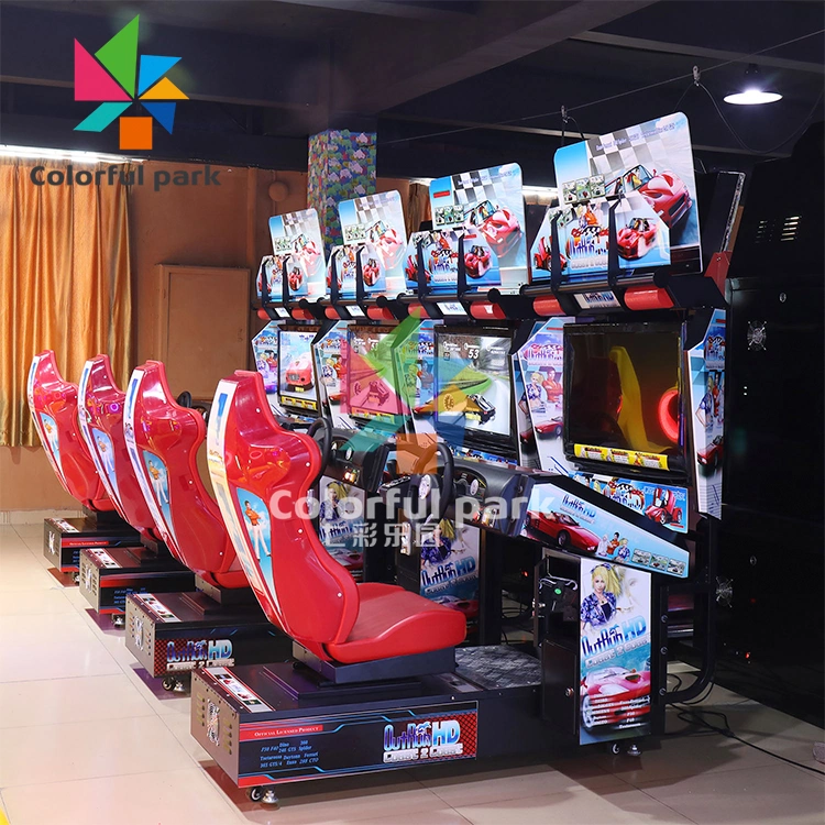 Kids Racing Car Game Machine 7D Simulator Arcade Racing Car Game Machine
