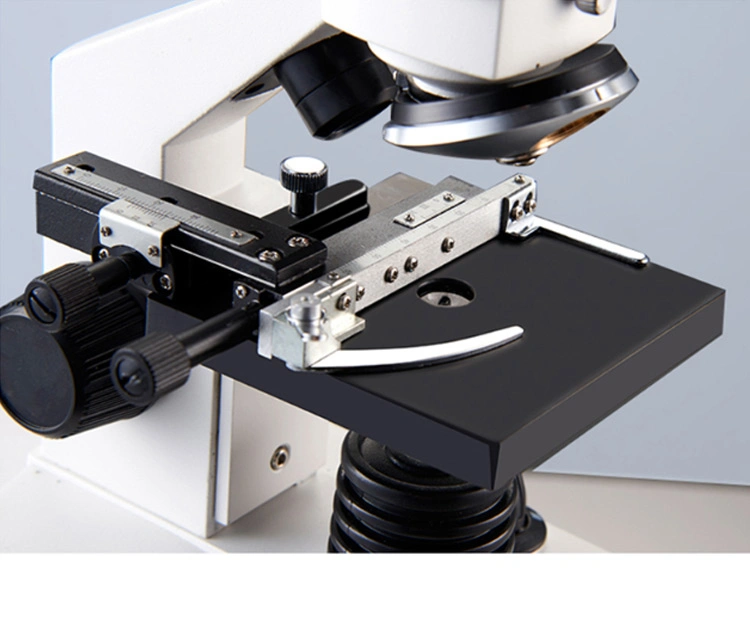 Monocular Student Microscope Wide Field Eyepiece Electron Scanning Microscope