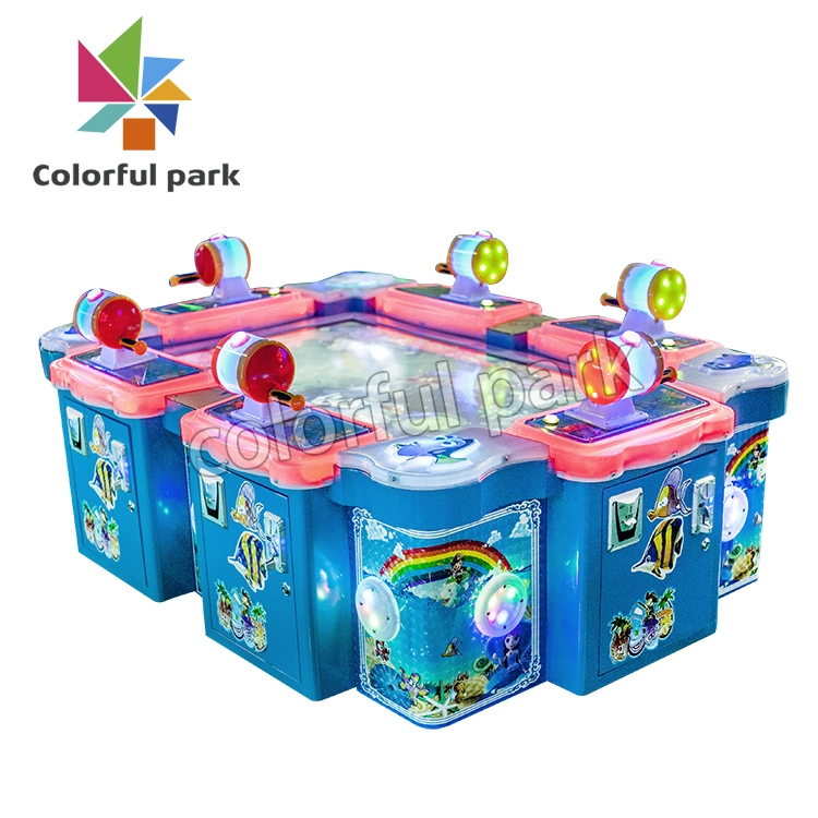 Colorful Park Mini Arcade Claw Machine Kids Fishing Game Machine Arcade Game Machine