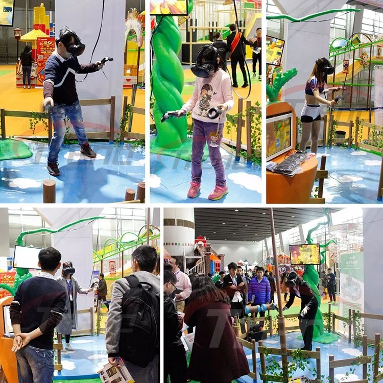 Zhuoyuan Children Virtual Reality Game Machine Mole War Amusement Vr Simulator