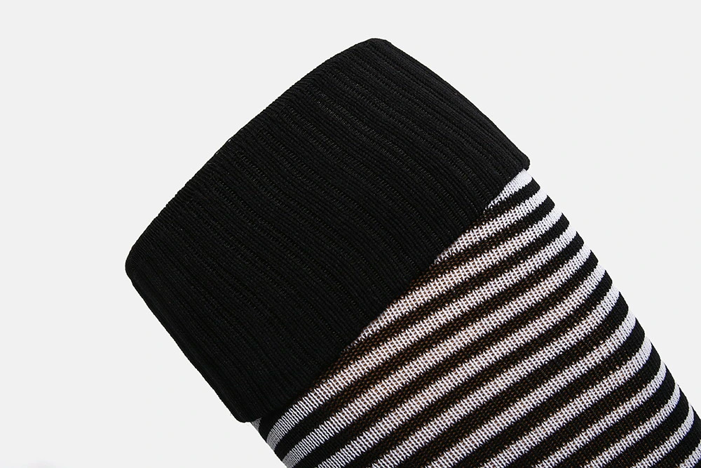 Custom Striped Compression Soccer Socks for Adults